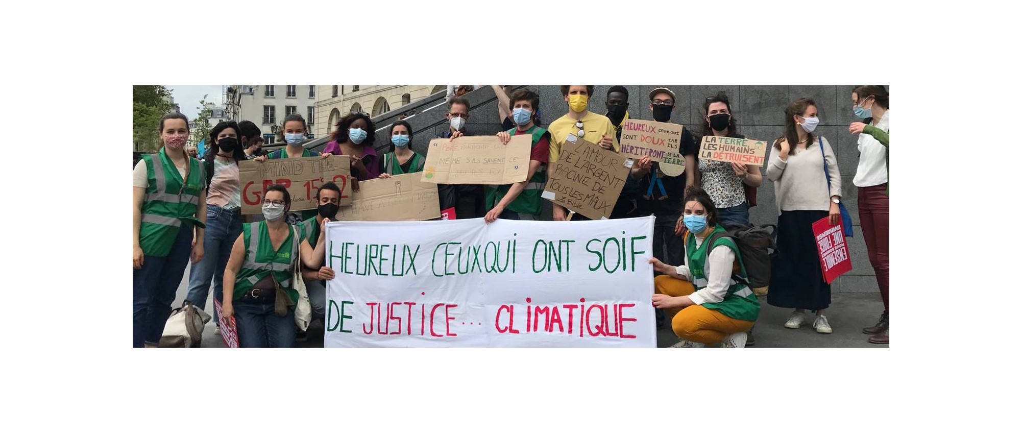 Heureux ceux qui ont soif de justice... climatique
